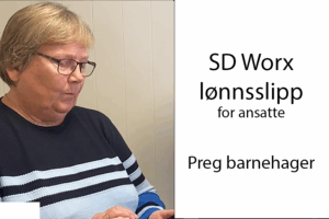 SD Worx lønnsslipp innlogging